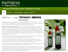 Tablet Screenshot of harringtonfoods.co.uk